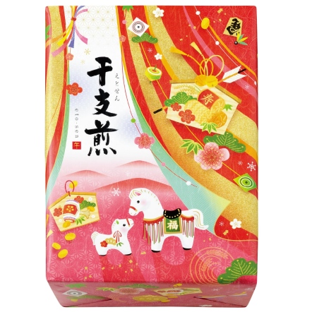 干支煎「福」綜合禮盒 35枚入 馬年限定禮盒