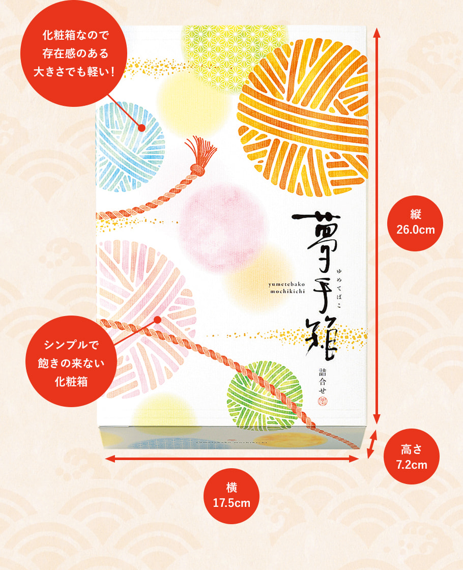 夢手箱 綜合禮盒 22枚入外盒特寫