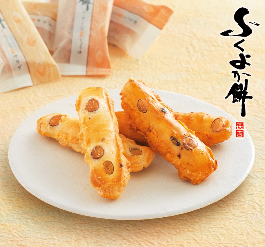 杏仁果米菓棒 經典醬油風味 (18入)