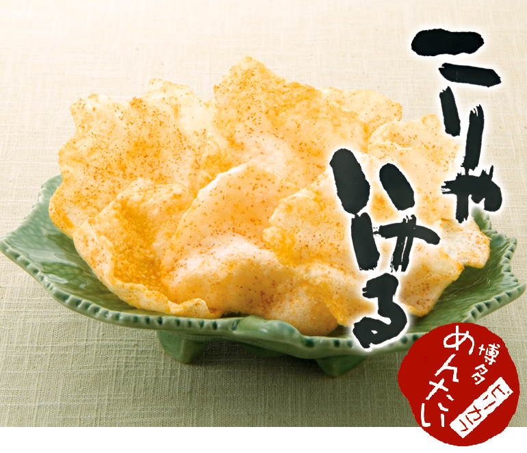 這個很可以米薄餅 明太子風味 說明