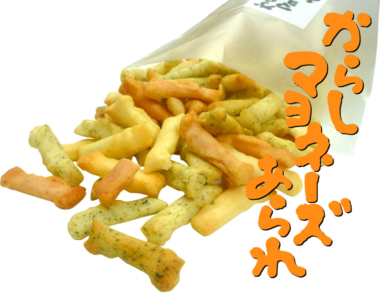 米菓一口棒 黃芥末美乃滋風味說明