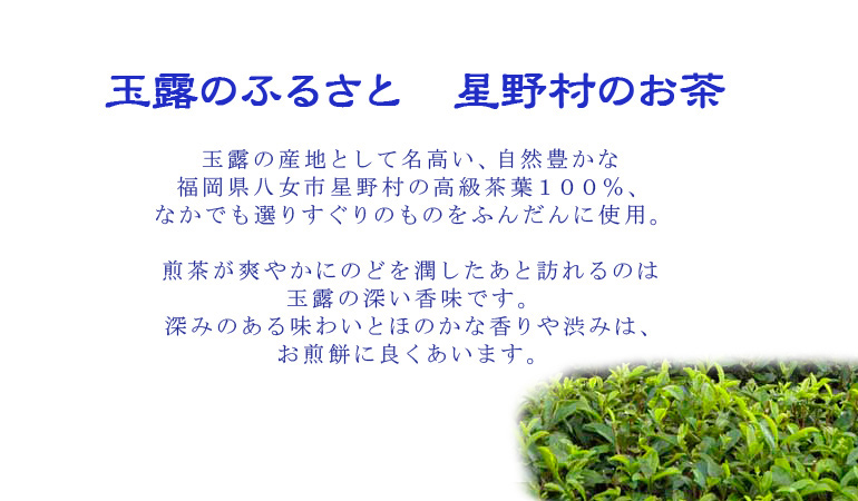 星野村玉露綠茶 ( 瓶裝 490mL )說明