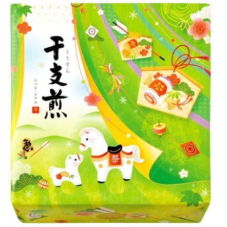 干支煎「祭」綜合禮盒 27枚入 馬年限定禮盒