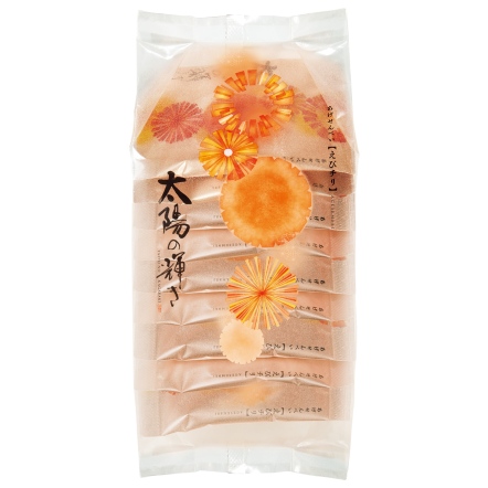 太陽光輝仙餅 辣味鮮蝦風味 (9入)